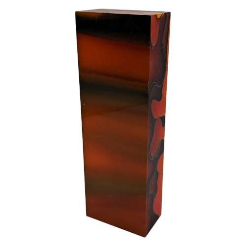 Blocchetto in resina – Arancione 120x40x25 mm - immagine 2