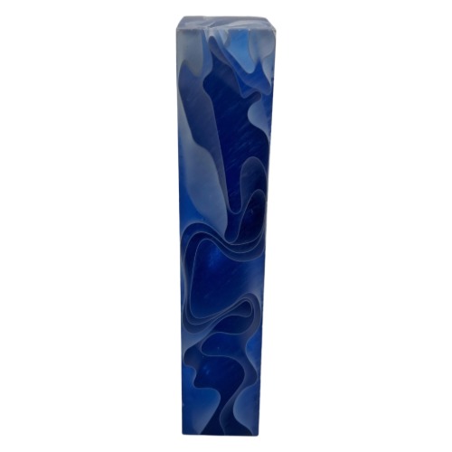 Blocchetto in resina – Blu 120x40x25 mm - immagine 3