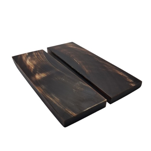 Placchette in corno di bufalo – Miele - immagine 2