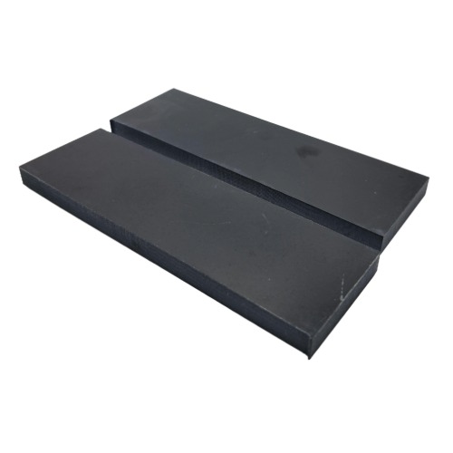 Placchette in micarta – Nero 130x40x8 mm - immagine 2